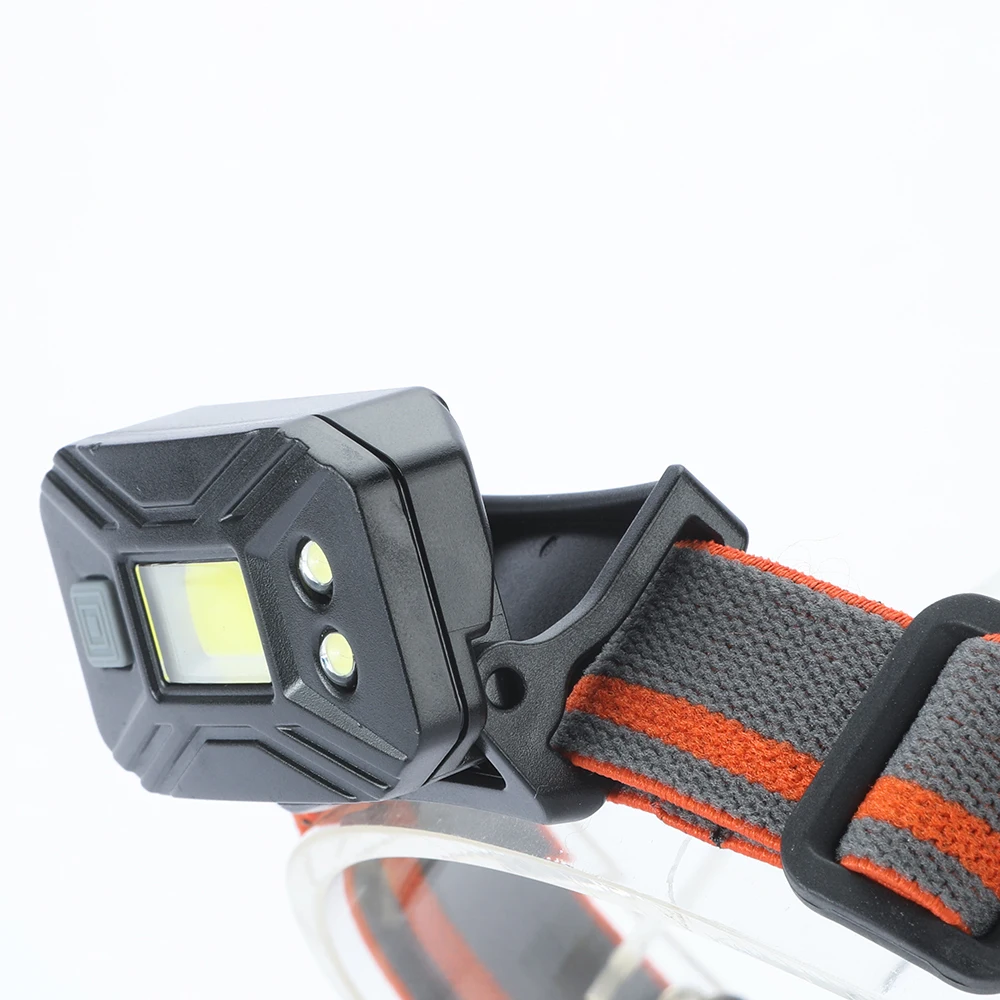 Power  battery adjustable head  USB rechargeable LED lighting  headlamp for camping