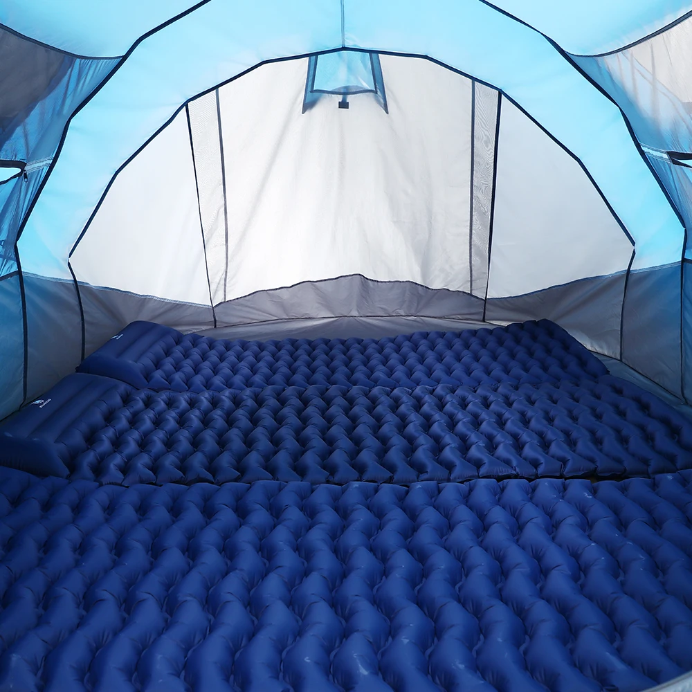  Новый продукт 2020 4-6 человек семья Кемпинг пеший Туризм Водонепроницаемый двойной слой автоматическая палатки