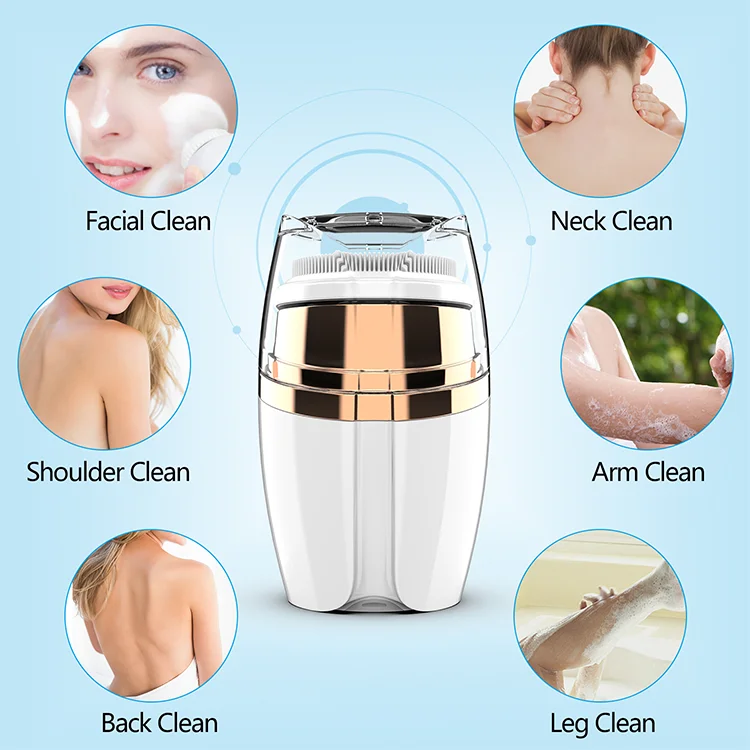 Face Cleaner Acne Treatment Exfoliator Sonic Facial Brush for Beauty Care