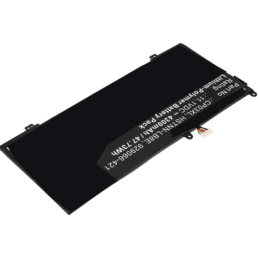 11 1 В ноутбук Li-Polymer для HP 929066-421 929072-855 CP03060XL Spectre 13-ae006no X360 13 Кабриолет 13-ae000