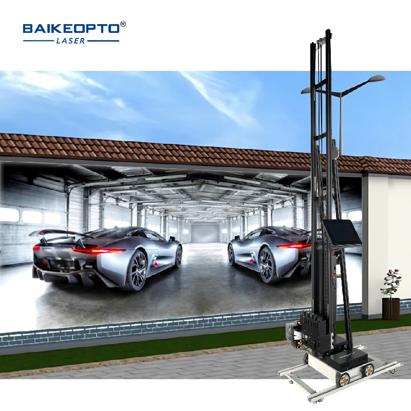 Digital UV Inkjet 4720 CMYKW Double Print Head Walls Printing Painting Machine