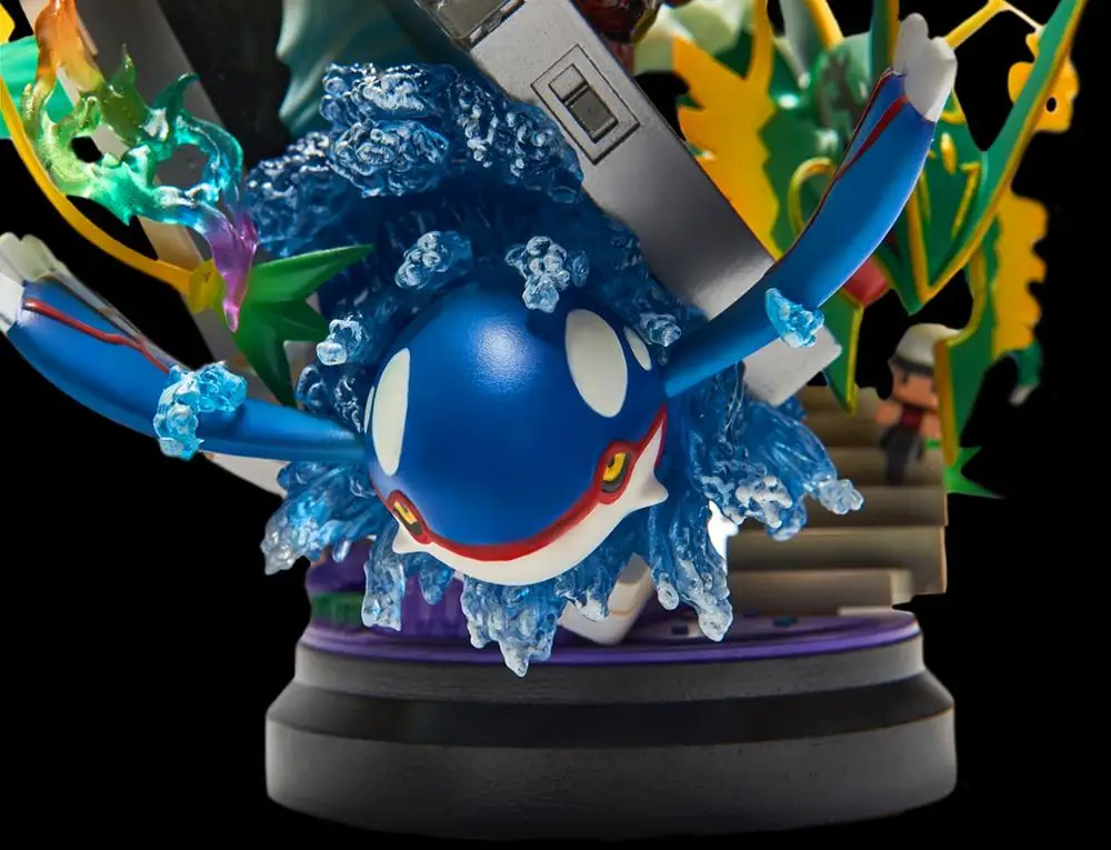Poket Monster GK MFC Rayquaza Kyogre Аниме фигурки для коллекции