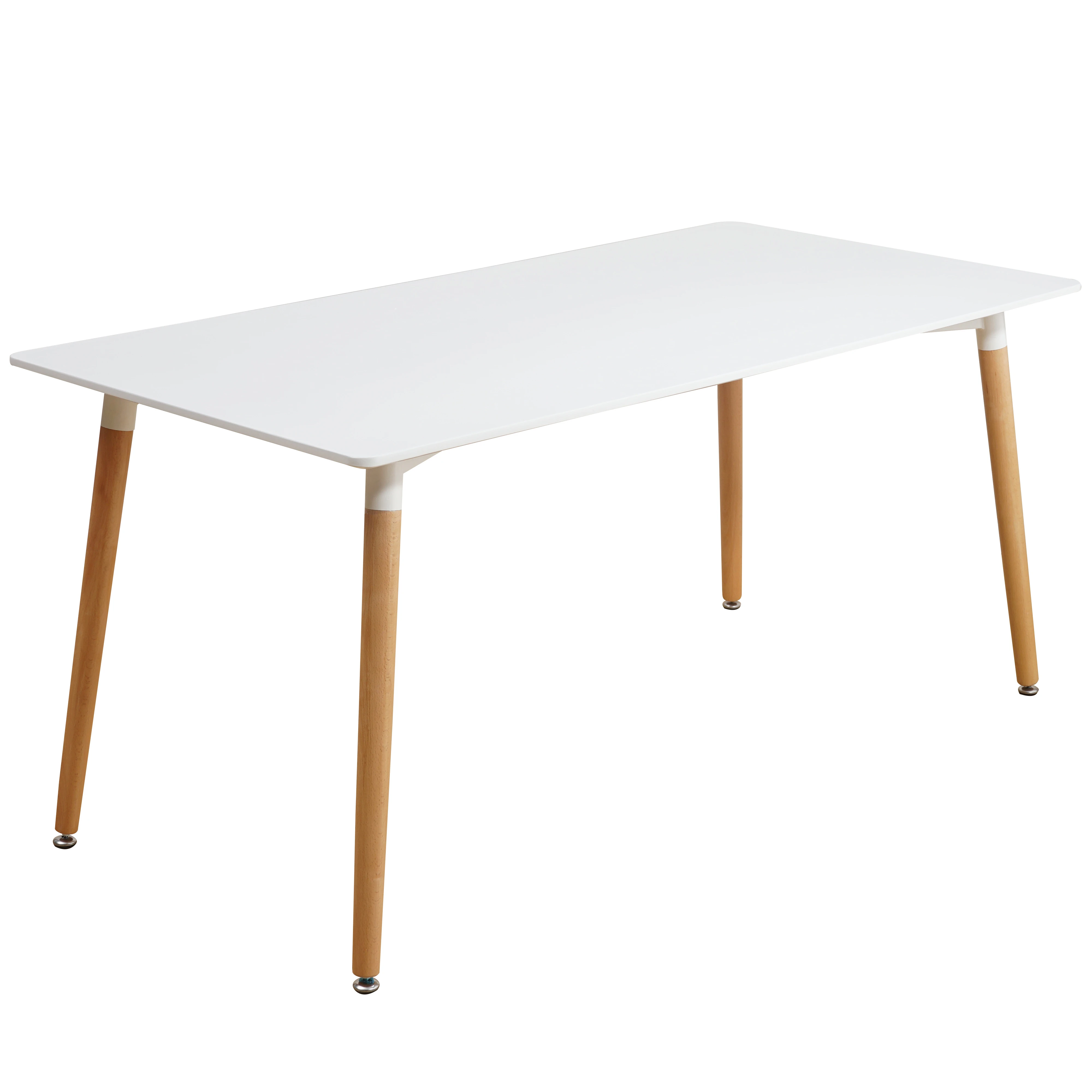 Modern Outdoor General Use Industrial Conference 6 Seater Wood Square Nordic MDF Dining Coffee Table And Chairs Set