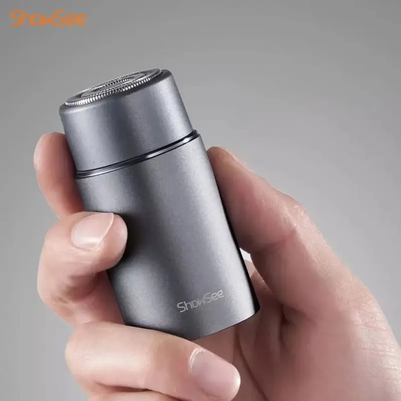 Mijia Youpin New Xiaomi Showsee Smart Sensor Razor Shaver Portable Version No Switch Touch Face Sensor Start Electric shaver