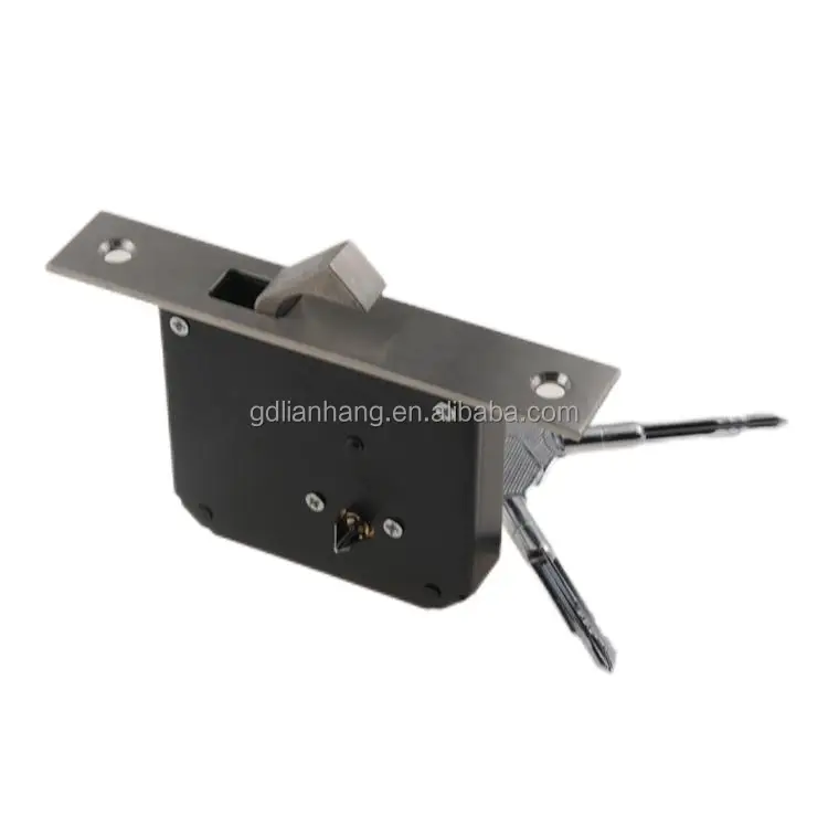 Wholesale Aluminum Sliding Door Lock with Brass Cylinder For Wooden Door Lock