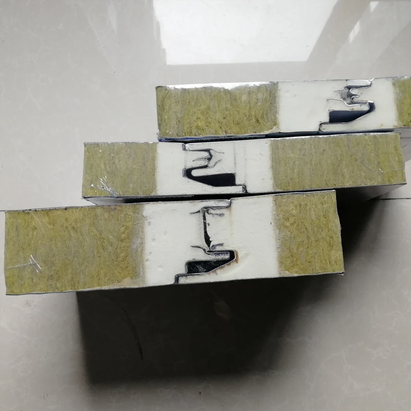 Влагонепроницаемая гофрированная алюминиевая цветная сэндвич-панель из минеральной ваты для внешней