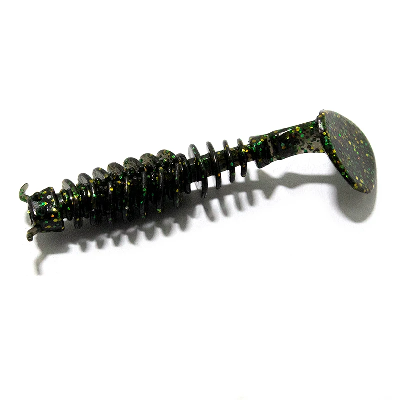Super Elasticity Fishing Lures Screw Thread Body Swimbait Wobblers For Mandarin Fish