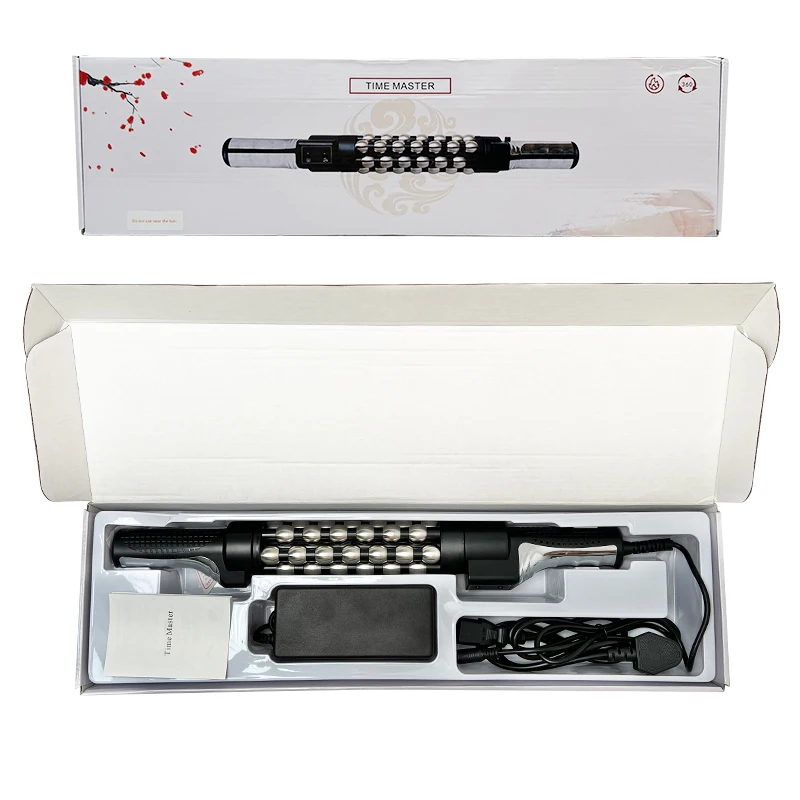 Invigorate Athletic Performance with Electric Massage Roller Red UV for Lymphatic Detox and Muscle Relaxation