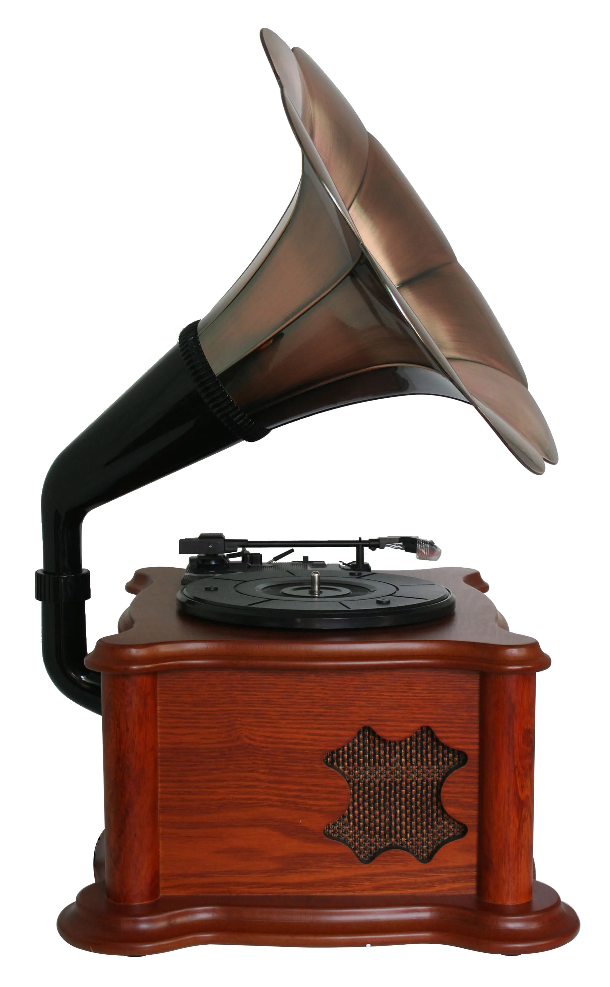 
Radio Wooden Classic Vintage Retro Speaker Blue Customized Turntable Logo Power Battery Style Radio 