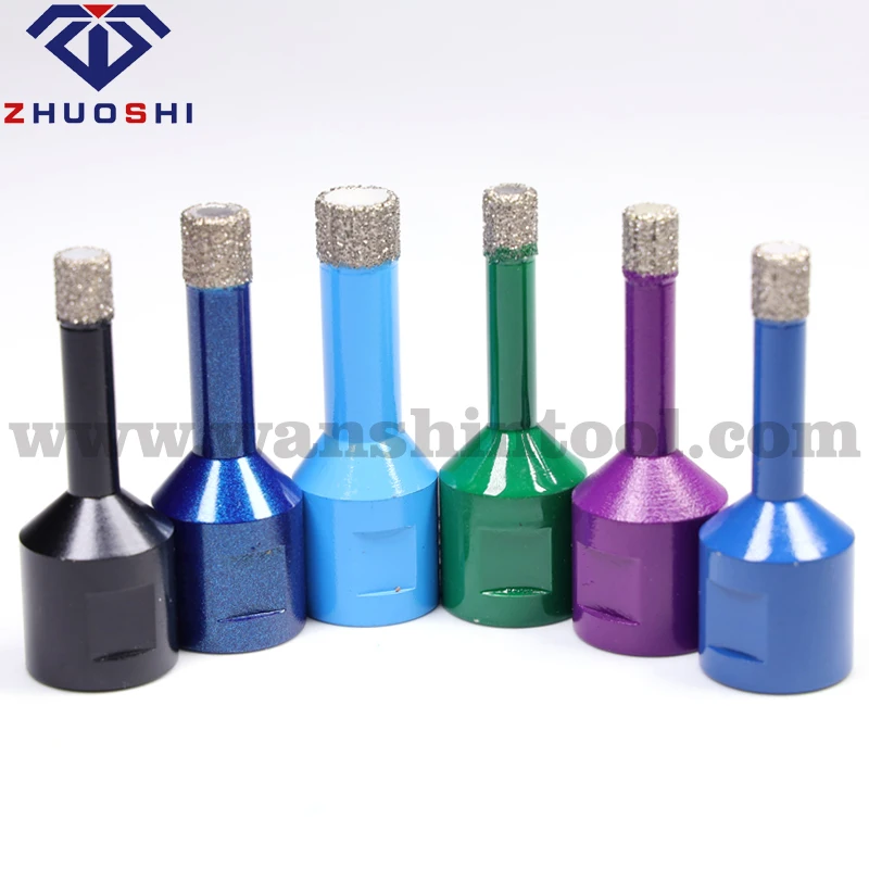 5-18mm vacuum brazed diamond drill bits M14 Tile hole saw diamond core bits drill for tile granite marble drill