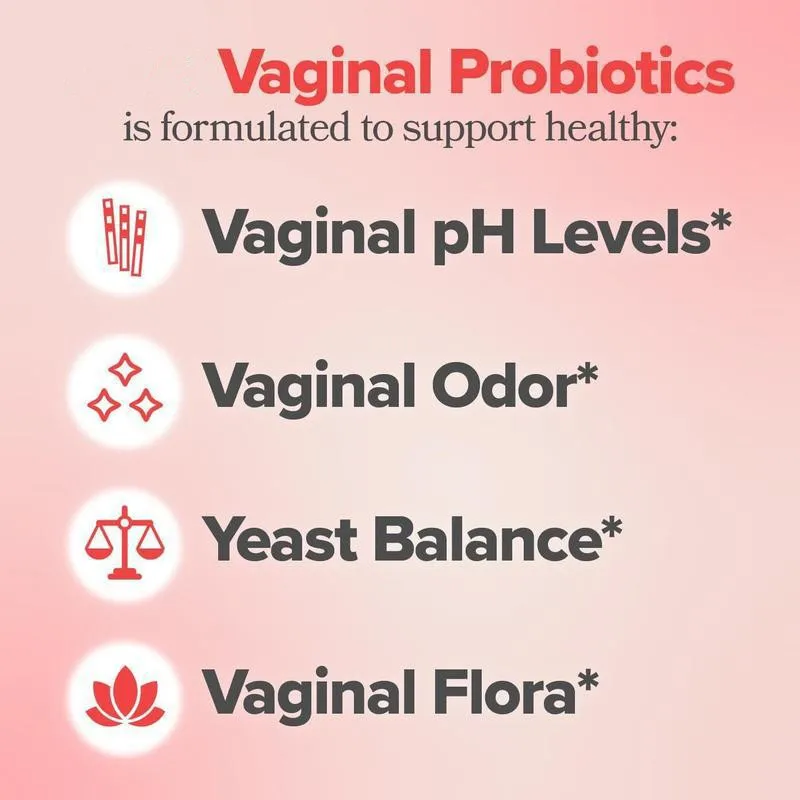 With MYO OEM Happy Hormones PCOS Multivitamin Ovarian Support Pills Probiotic Capsules Natural Customized Bottle Packing All