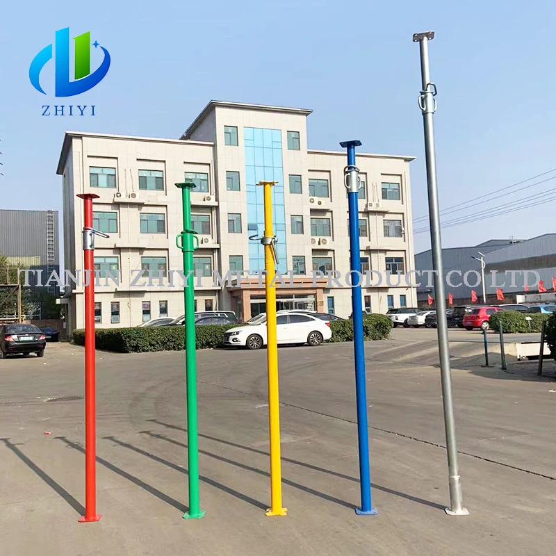 steel formwork q235 adjustable heavy duty timber shoring system shoring jack thread multiprop  shoring prop scaffolding for sale