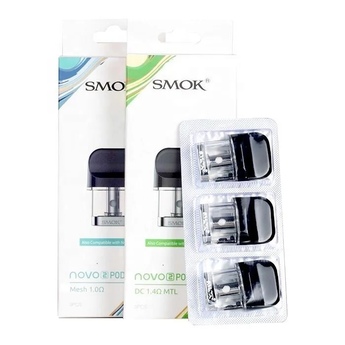  Pod SMOK Novo 2 с сеткой 1.0ohm / DC MTL 1.4ohm для вейпа