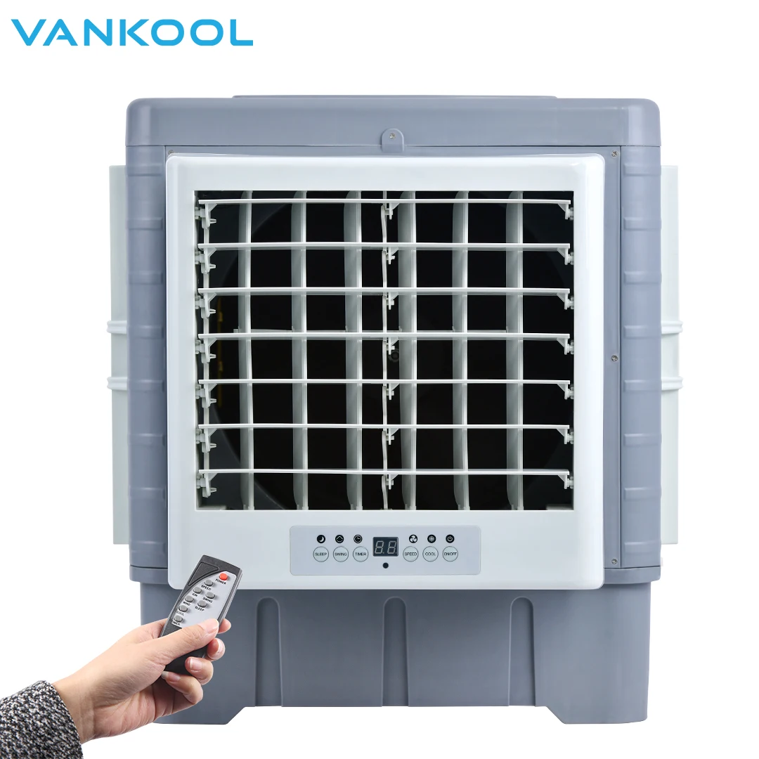 ducted wall mounted evaporative cooler 6000m3/h remote window ducted evaporative air cooler wall mounted cooler