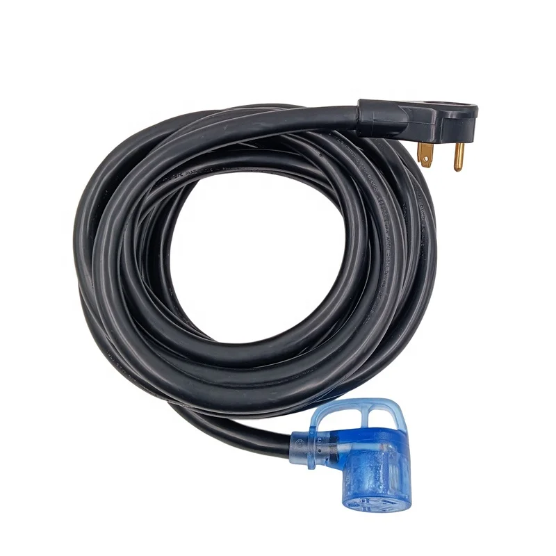 RV NEMA TT-30 Extension Cord 3 Prong 30A 125V STW 10AWG Outdoor Camper Power Cord