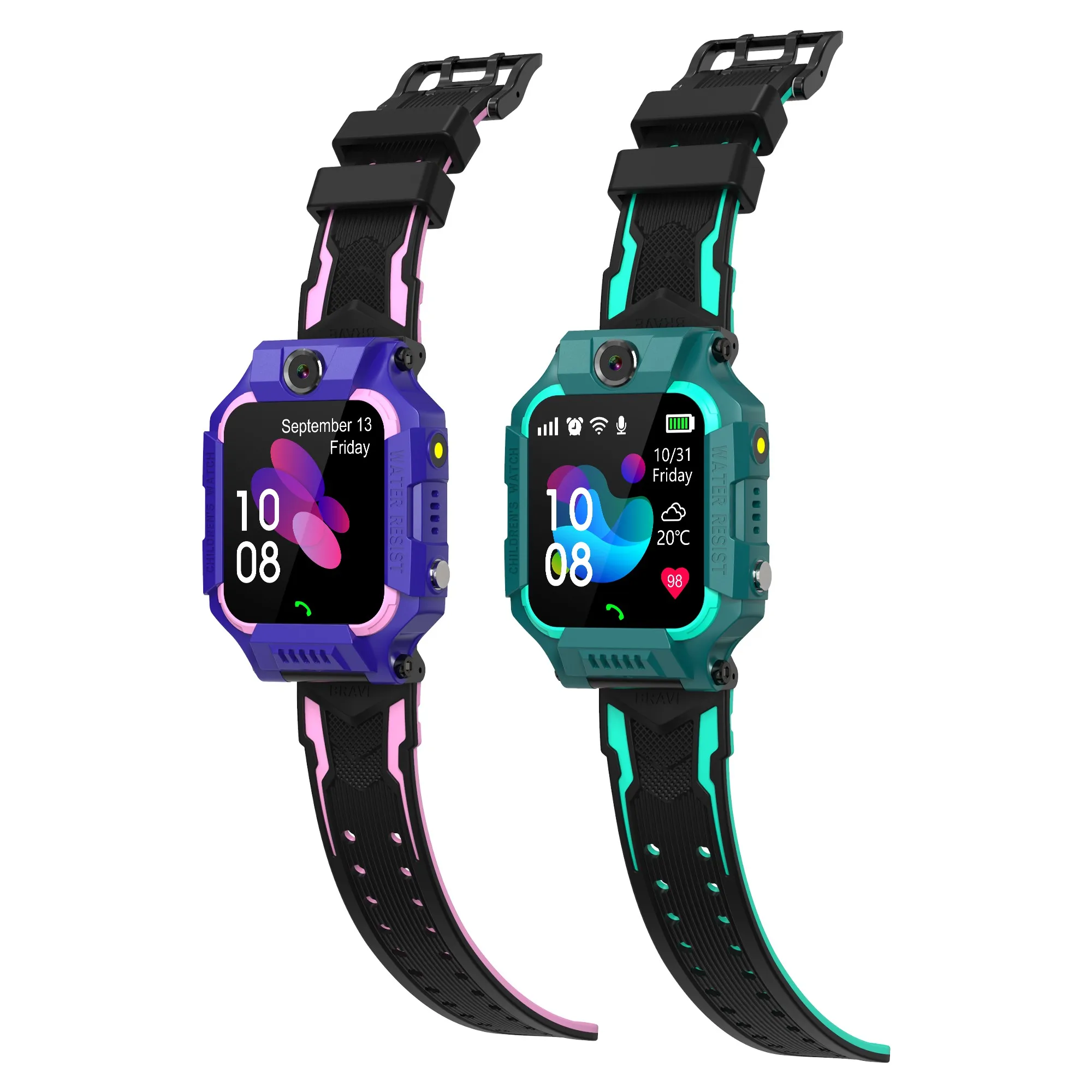 Wholesale Price 24 Hour Instruction Watches Z6 Sport Reloj Women Men Kid Rohs D18s Smart Watch