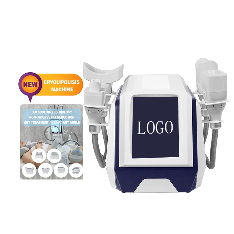 4 Handles Cryo Lipolysis 360 Freeze Cryolipolysi Slim Machine Price For Sale Cryotherapy Body Slimming Cryo Beauty Equipment