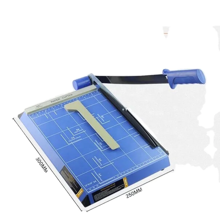 manual paper trimmer A4 size for school office using paper cutter