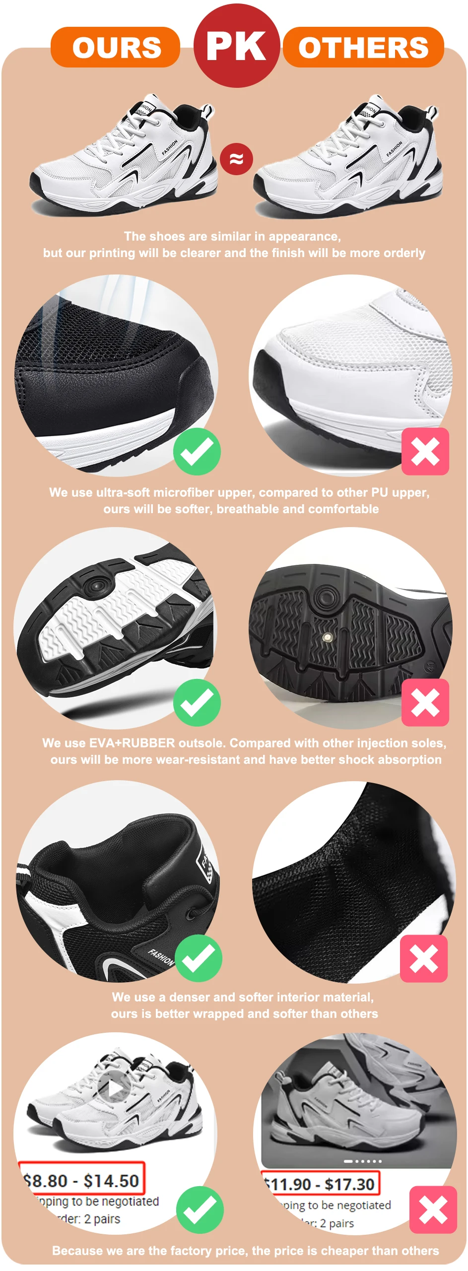 Wholesale dropshipping plus size 39-48 footwear shoes men casual sneaker zapatos para hombre running sport shoes for men male