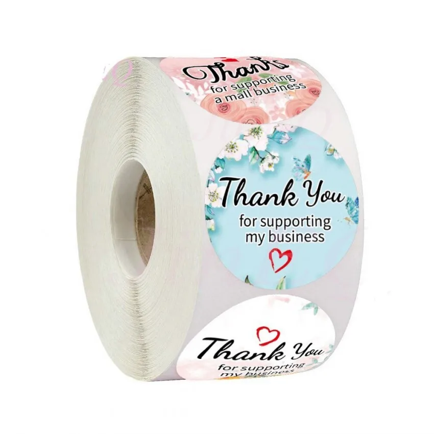 Клейкая Наклейка ПВХ виниловая этикетка логотип печать на заказ