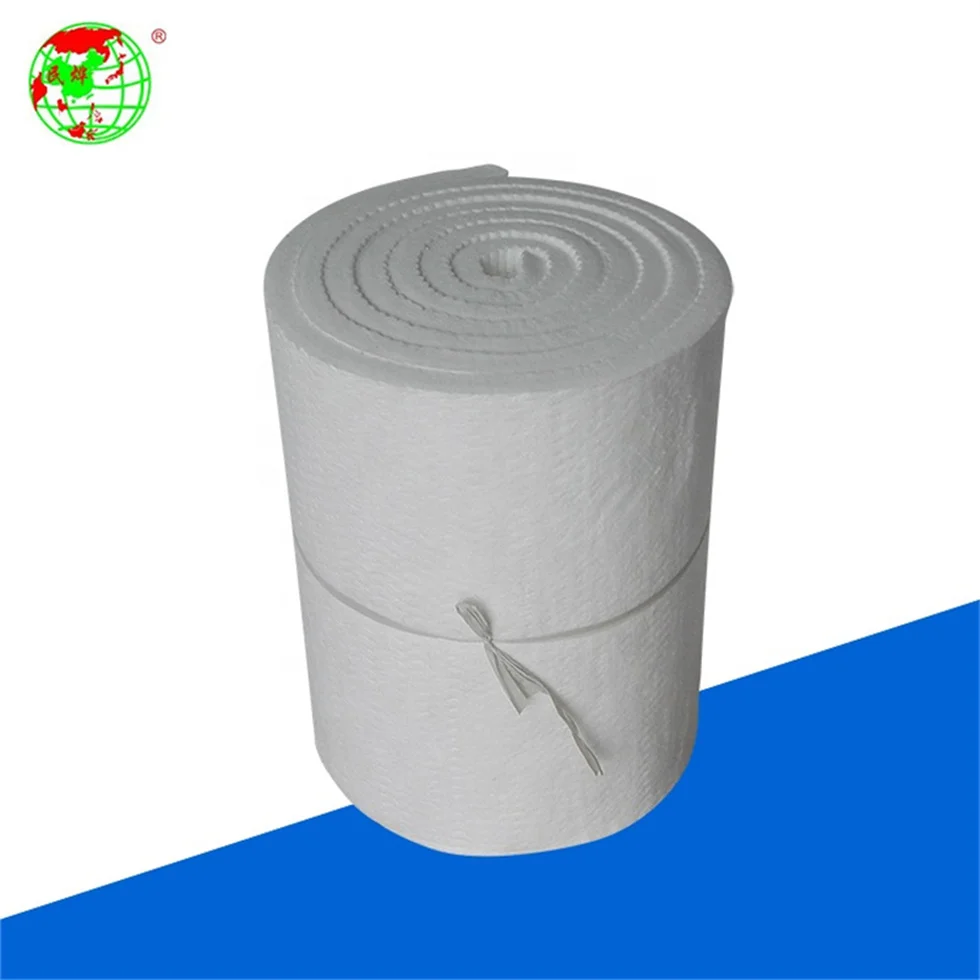 High temperature 1260 C refractory furnace and kiln ceramic fiber blanket