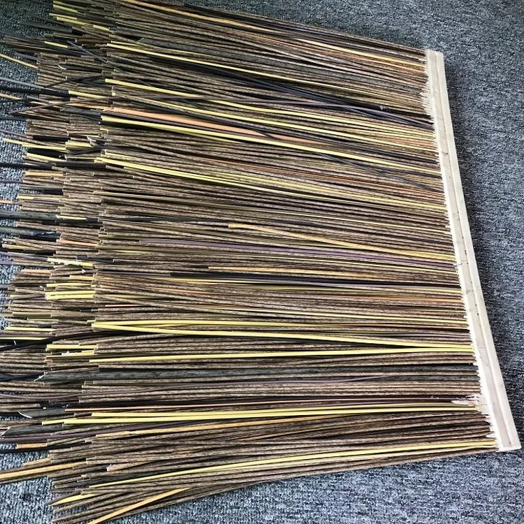 plastic palma reed straw artificial thatch roof