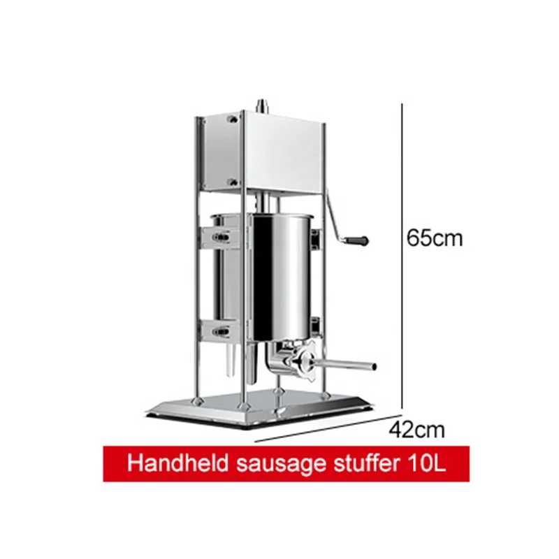 Top Seller Stainless Sausage Stuffer Machine 3l Homemade Manual Sausage Stuffer