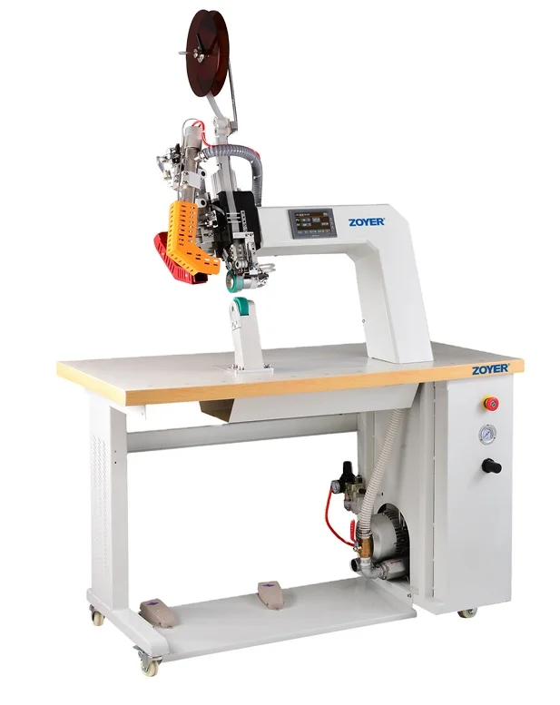 2021 new design Hot air seam sealing tape machine for protective suit and raincoat industrial sewing machine