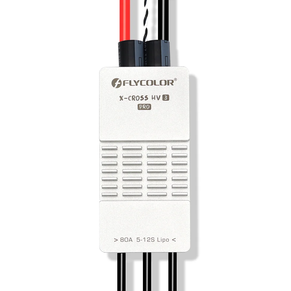 Flycolor 80A/200A ESC Brushless X-CROSS HV3 PRO 5-12S ARM 32-bit No BEC for RC Drone Model aircraft