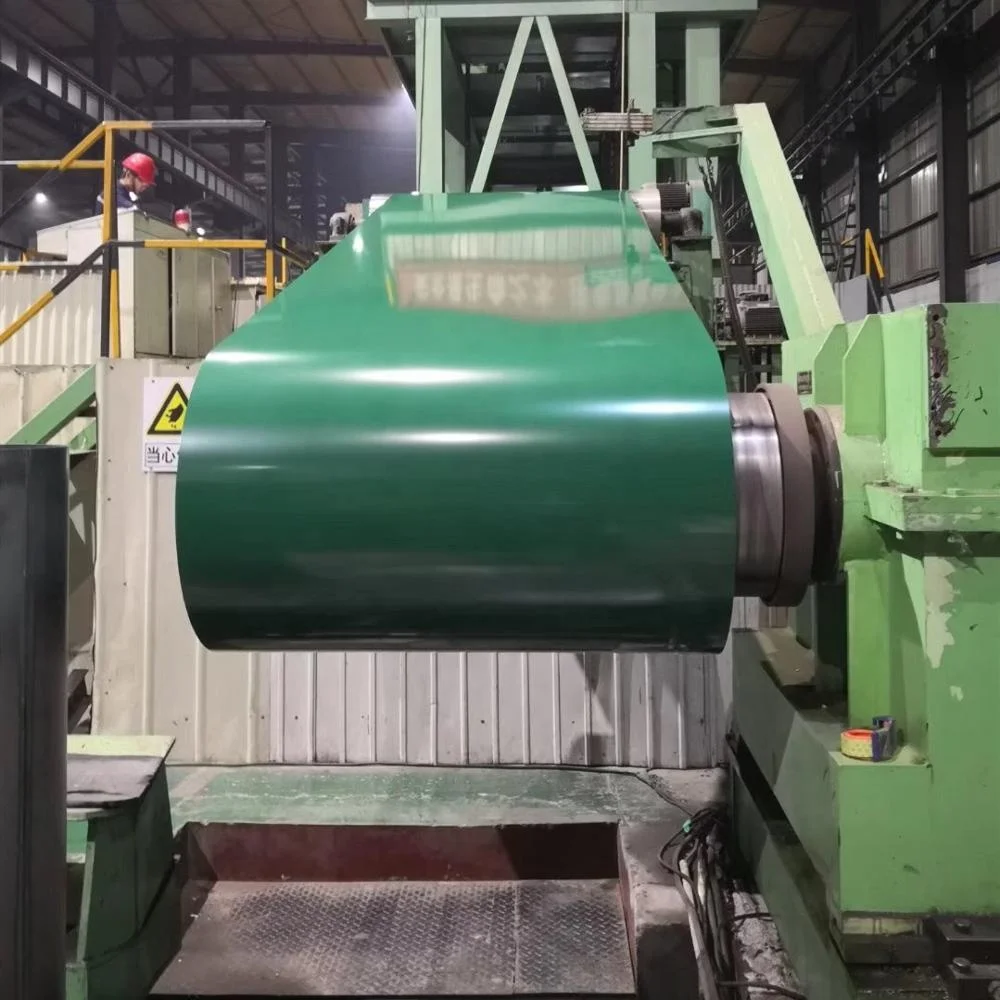 
Zhongyuan factory Cold rolled blackish green Color coated RAL 6005 ppgi coils for sale 