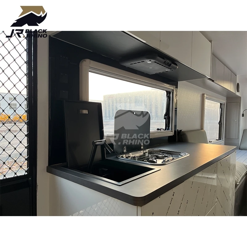 Travel-inspired tiny house on wheels trailer houses caravan import camper trailer