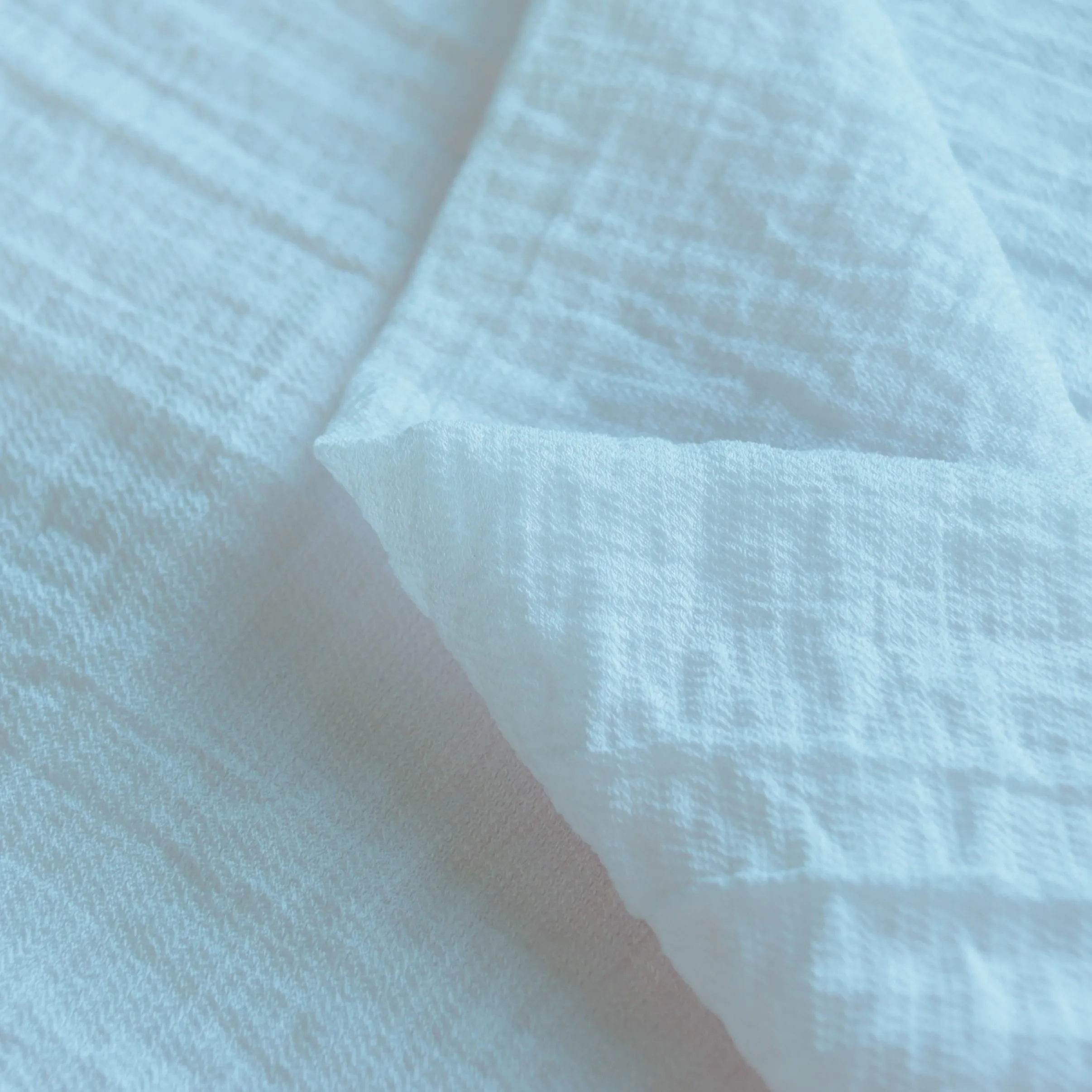 2021 New Design 70% Tencel 30% Nylon Thin Bubble Crinkle Fabric,Dress Blouse Shirt Fabric