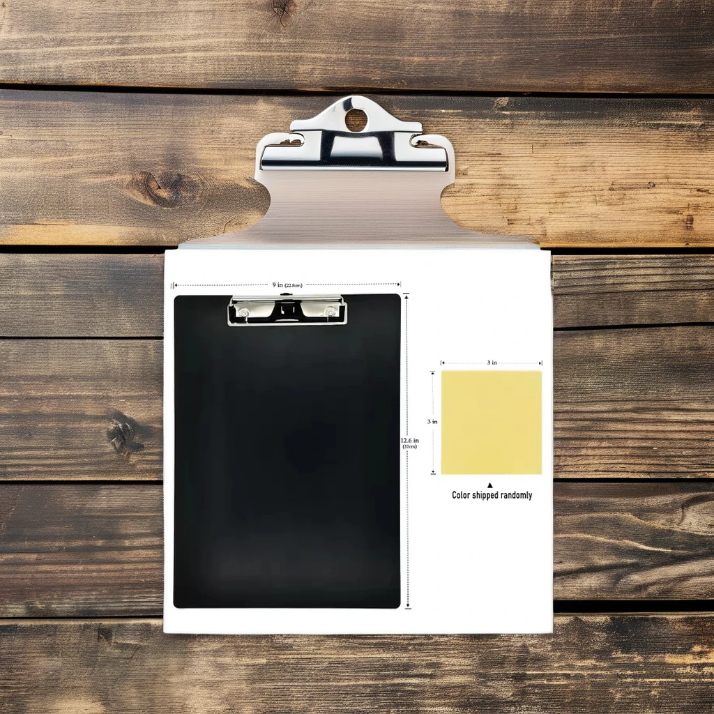 Custom Clipboard Metal Aluminum Office 12.5 x 9 White Color Folding Clipboard Pocket Clipboard Aluminum