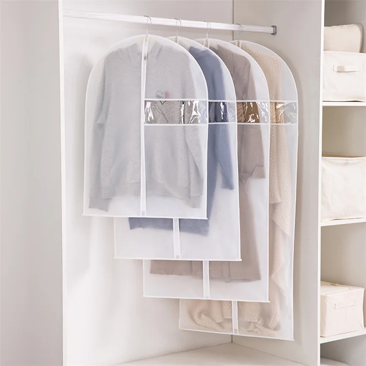 Clothing Dust-Proof Bag For Household Use Down Jacket Dust-Proof Cover Clothing Storage Bag