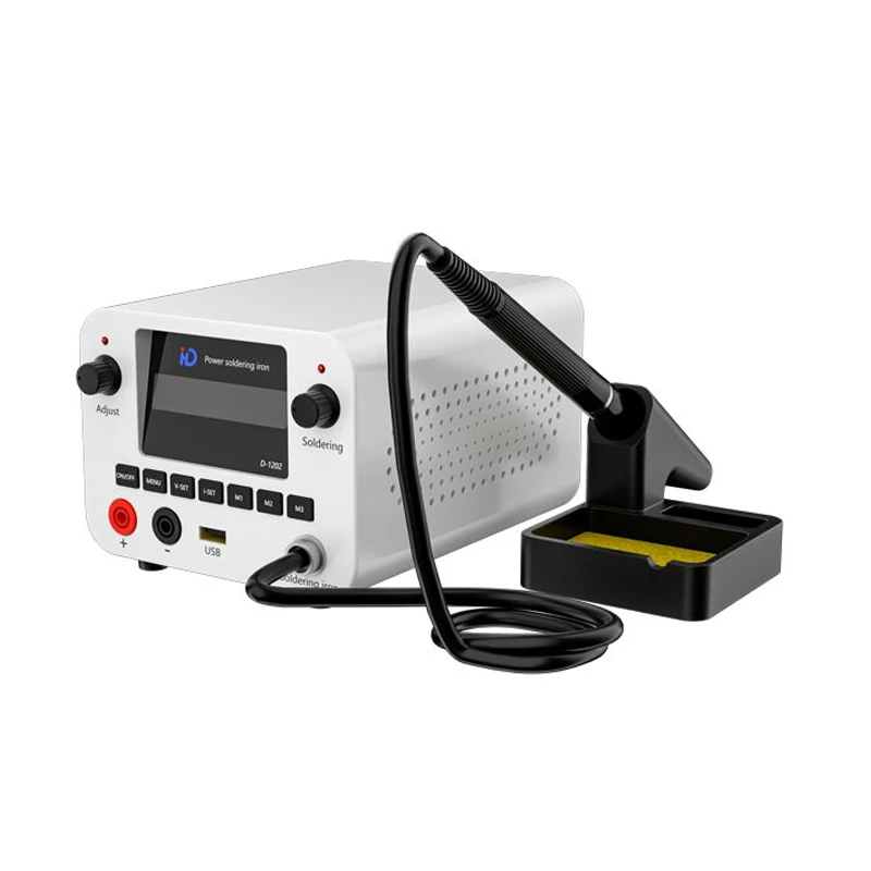 Intelligent Switching Power Supply Soldering Iron 2 in 1 Solder Station With T12 Soldering Iron and Adjustable Temperature