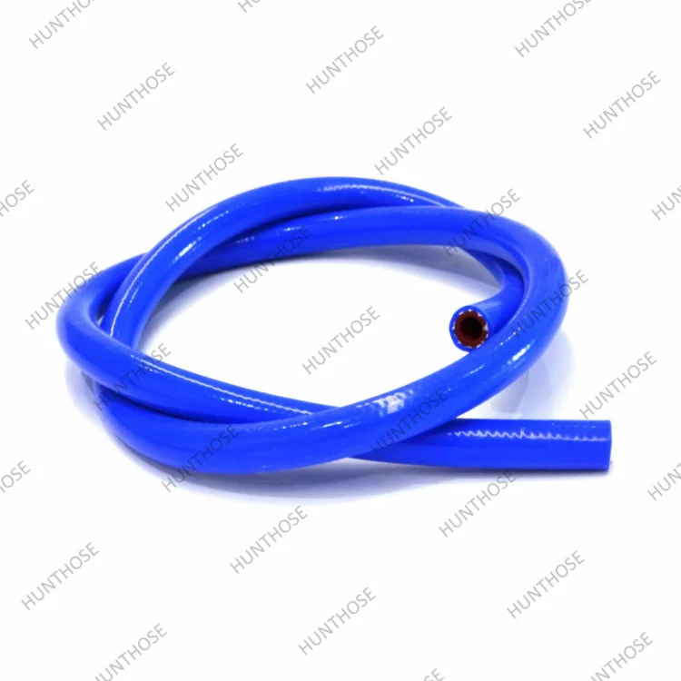 High Temperature Resistant Nissan Car Silicon Rubber Braided Air Hose Pneumatic Tubing Line For Air Compressor