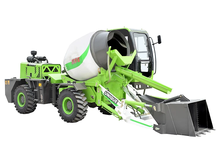 High Efficiency Diesel Machine Self Loading Concrete Mixer Truck 2.6 Cubic Meters Capacity