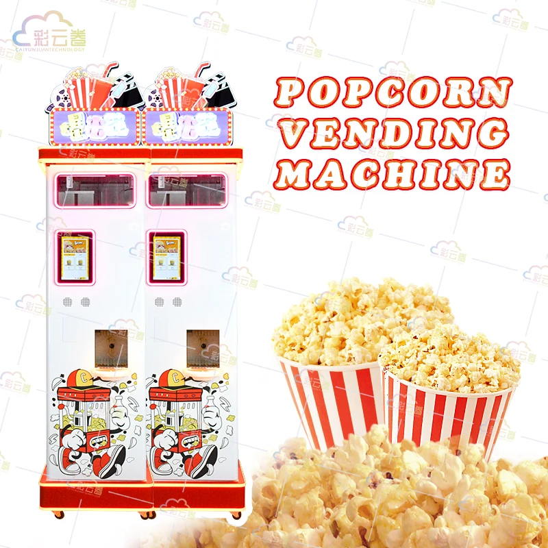 Caiyunjuan Machine Distributeur Popcorn Sourcing Wholesale Popcorn Coin Machine