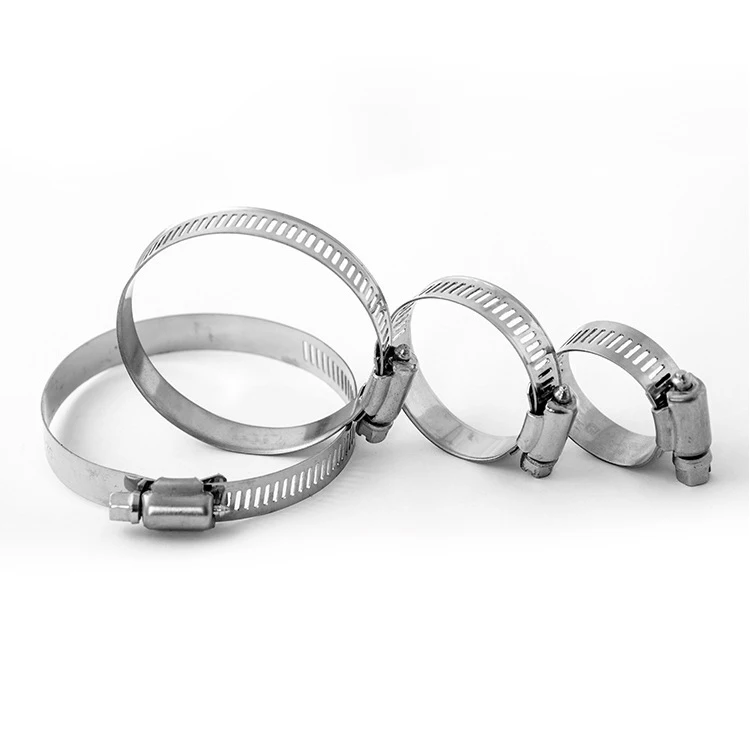 Hose clamps manufacturer American type hose clamp stainless steel hose clip throat hoop pipe clamp