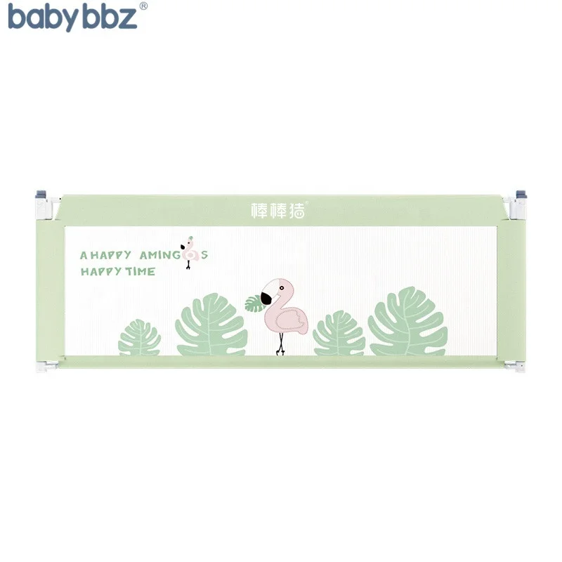 
2021 Wholesale Babybbz 59 Inches Toddler Bed Rail Fold Down Safety Baby Bed Guard 