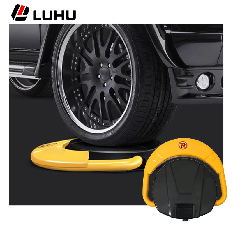 Automatic Smart Parking Lock Anti Theft Tyre Lock Remote Control wheel clamp lock