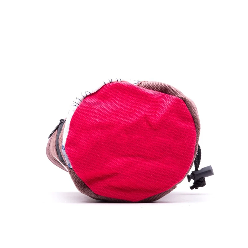 Cute Printing Canvas Chalk bag for Rock Climbing Magnesium Bag