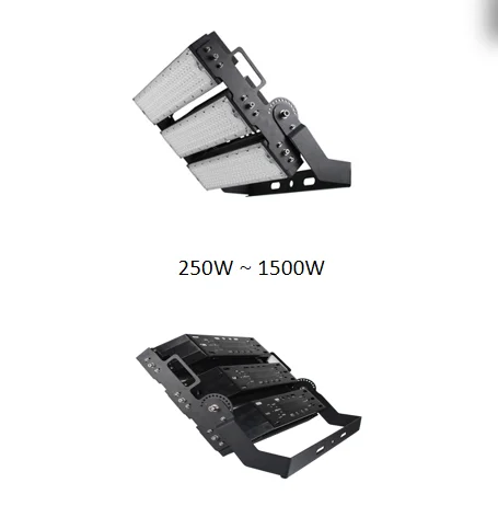 240W Industrial Ultra-Thin LED Floodlight for Football Stadium Gymnasium Tennis Court IP66 Waterproof Aluminum 400W 500W Options