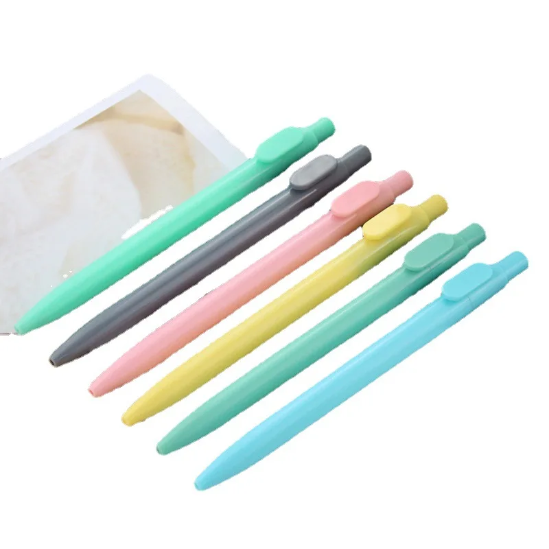 2022  cheap promotion promotional  plastic slim   ball pen  with logo