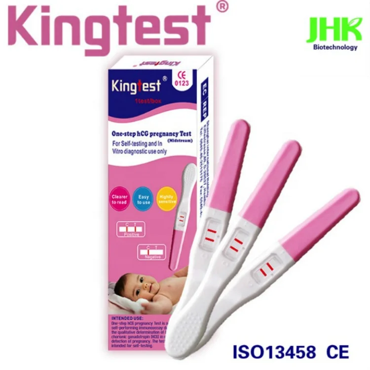 
JHK One Step HCG Pregnancy Test Midstream HCG Diagnostic Rapid Test Kit 