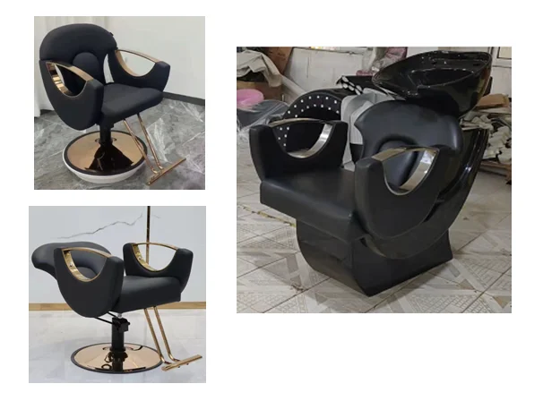 New Design Luxury Classic Barber Chair Vintage Salon Hydraulic Pump For Salon Chair for sale
