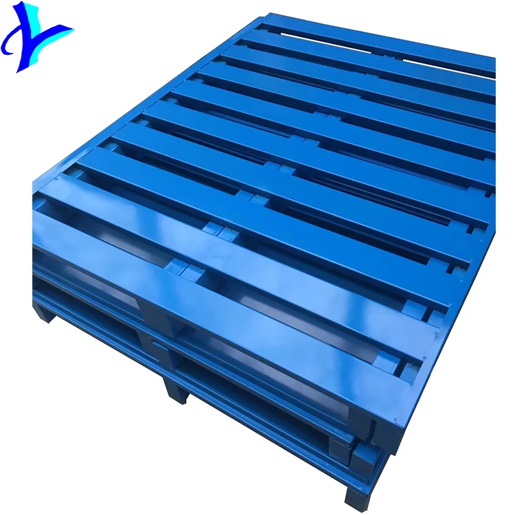 Liyuan Factory Size Customized Warehouse Heavy Duty Steel Pallets for Storage