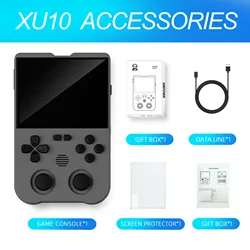 rts pocket gamepad XU10 mini portable handheld console open source linux retro video game console player box PS1 N64 N ES PSP