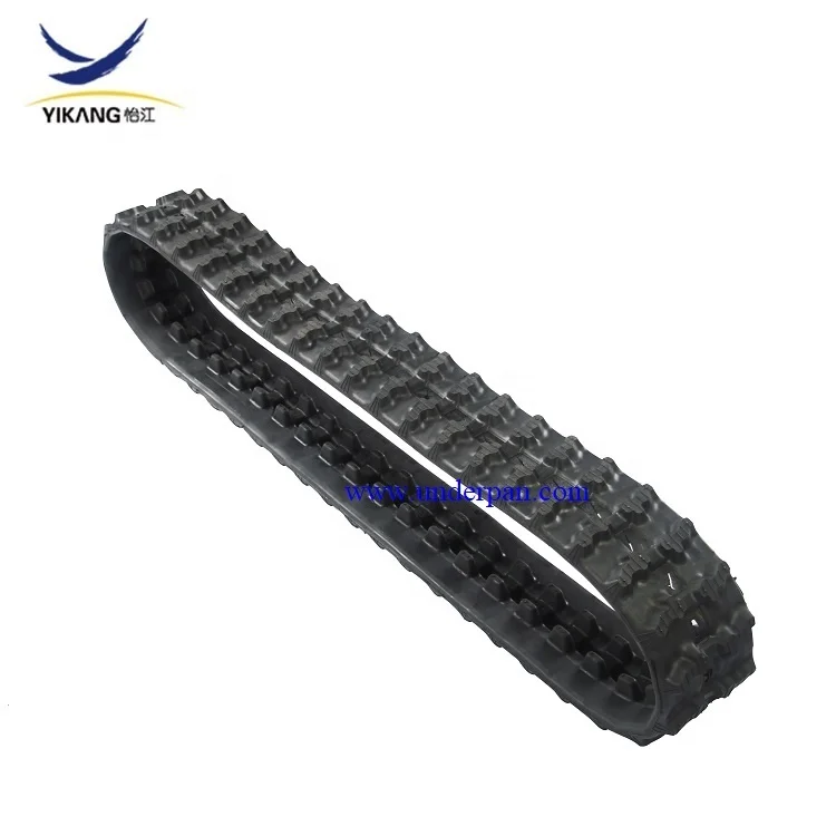 Small rubber track for130x72 150x60 150x72 180x60 180x72 190x72 200x72 240x48 230x72 230x96 250x47 250x52.5 mini excavator China
