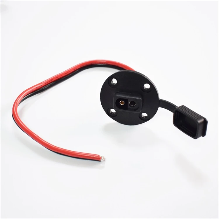 12AWG солнечная панель шасси кабель в соответствии с винтовым отверстием пылезащитный шнур питания SAE разъем удлинитель 30 см